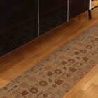 Passadeira Copa & Bar Retangular Coffe PVC Áreas Copa & Bar Bege 0,43m