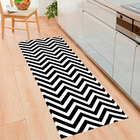 Passadeira Cozinha Tapete Sala E Corredor Chevron Antiderrapa