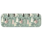 Passadeira De Natal Árvores Natalinas Geométrico Único