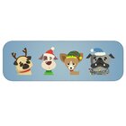 Passadeira De Natal Dogs Natalinos Único