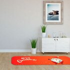 Passadeira De Natal Merry Christmas Único