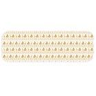 Passadeira De Natal Pinheiros Dourados Único