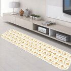 Passadeira De Natal Pinheiros Dourados Único