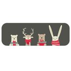 Passadeira De Natal Ursinhos Natalinos Único