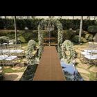 Passadeira De Noiva Para Casamento Bege - 1m De Largura