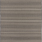 Passadeira Eco Nature Riscas Bege Chumbo