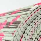 Passadeira Emborrachada - Estampa Flor De Liz - Pink