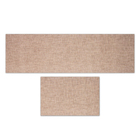 Passadeira Every Day Retangular PVC Bege Áreas Internas 1,6x0,4m Euro Mats