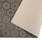 Passadeira Flex 60cm X 180cm Hexa Cinza Kapazi