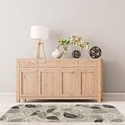 Passadeira Folhas Único