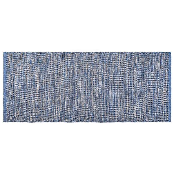 Passadeira Indiana Aura Azul 0,50x1,20m - Tapetes Qaza