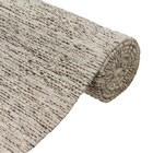 Passadeira Indiano Retangular Australian de Algodão Para Áreas Internas Cinza 0,66x1,8m Edantex