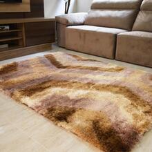 Passadeira Life Atlantis Shaggy 50mm Labirinto 066x120 Cm