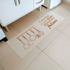 Passadeira Multicores Marrom-verde 0,47x2,00m - Bordartes