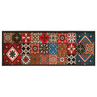 Passadeira Para Cozinha Clean 11 Vermelho-azul 0,40x1,20m - E