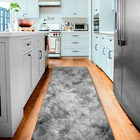 Passadeira Para Quarto/sala 0,50 X 2,00 Pelo Alto Cinza Casen