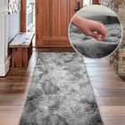 Passadeira Para Quarto/sala 0,50 X 2,00 Pelo Alto Cinza Casen