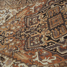 Passadeira Persa Marrom Antiderrapante 240x66 Cm