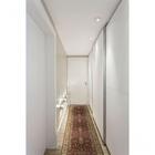 Passadeira Persa Marrom E Dourado Antiderrapante 240x66cm