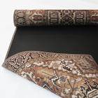 Passadeira Persa Marrom Impermeabilizada Casa Meva 240x66 Cm