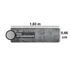 Passadeira Pratatêxtil 0,66m X 1,80m Antiderrapante. Duo