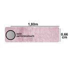 Passadeira Pratatêxtil 0,66m X 1,80m Antiderrapante. Rosa