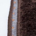 Passadeira Pratatêxtil 0,66m X 2,00m Antiderrapante. Chocolate