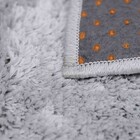 Passadeira Pratatêxtil 0,66m X 2,30m Antiderrapante. Prata