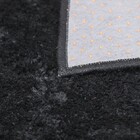 Passadeira Pratatêxtil 0,66m X 2,30m Antiderrapante. Preto