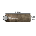 Passadeira Pratatêxtil 0,66m X 2,50m Antiderrapante. Capuccino