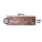 Passadeira Pratatêxtil 0,66m X 3,00m Antiderrapante. Nude