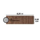 Passadeira Pratatêxtil 0,66m X 4,00m Antiderrapante. Chocolate