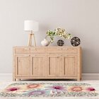 Passadeira Premium Flowers Único