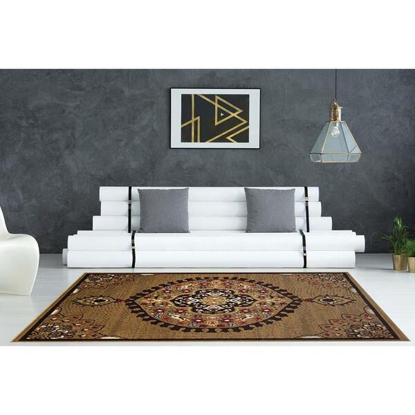 Passadeira Renaissance Madrid Caramelo 0,57x1,80m