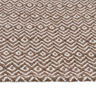 Passadeira Rib D. Crú com Ráfia 1x0,47m Artesanal Teares