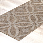 Passadeira Sisal Antiderrapante 3,5m x 66cm Estampado Arabesco