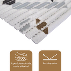 Passadeira Tapete Antiderrapante Soft Antimofo M128 65x2,00