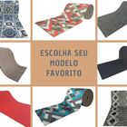 Passadeira Tapete Antiderrapante Soft P/ Cozinha 5mts X 65cm