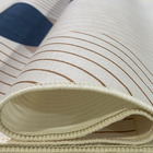 Passadeira Tapete Bernadine Qasim Veludo 43x140cm Antiderrapa