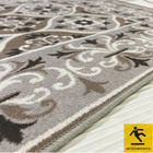 Passadeira Tapete Bernadine Qiryat Veludo 43x140cm Antiderrap