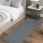 Passadeira Tapete Veludo Cotelê Antiderrapante Chumbo 45cm X