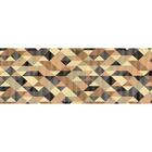 Passadeira Tropical Triangulos Color Bege 0,42x1,30m - Kapazi