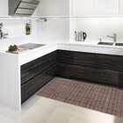 Passadeira Xadrez Marrom 0,43x15cm Kapazi