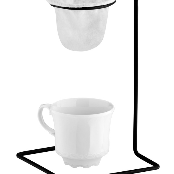 Passador De Café Individual Coador Blend Aramado Schmitt Preto