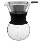 Passador De Cafe Jarra Vidro Com Coador Filtro De Inox 200ml