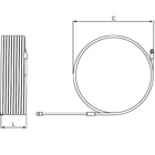 Passador De Fios Alma Aço 15m Cortag - Unico