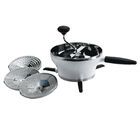 Passador De Vegetais Em Aço Inox 2 Litros Branco Oxo