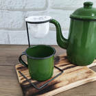 Passador Suporte De Café Aramado Individual Mini Coador De Pa