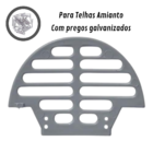 Passarinheira Amianto 6mm Onda Alta Com 50un Sandalo - Cinza