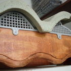 Passarinheira Concreto 7x26cm Glória